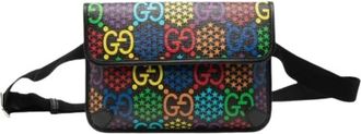 Gucci Pre-owned Belt Bag - Dames - Vintage Heuptassen - Veelkleurig - ONE Size - Nylon - Vintage