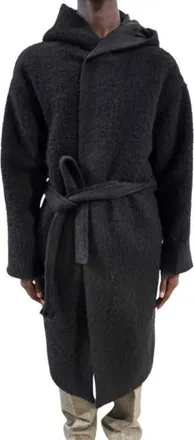 Rick Owens Hombre, Abrigos, Negro, Talla: M