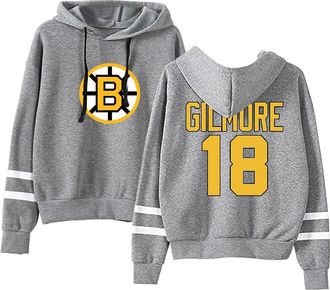 Generic Happy Gilmore 2 Fashion Mens Hoodie Casual Loose Tracksuit (Grey,XXS)