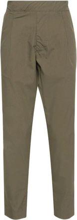 low brand Heren Olijfgroene Katoenen Broek - Heren - Slim Fit Broeken - Groen - 3XL - Katoen - Broeken