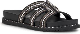 Jessica Simpson Colyve Slide Sandal in Black at Nordstrom, Size 10