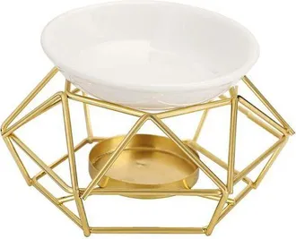 OEM Elegante Portavelas Con Forma De Nido De P&aacute;jaro, Placa Calefactora, Quemador De Fragancias, Aromaterapia, Cera, Vela, Quemador De Pasteles, Difusor Am