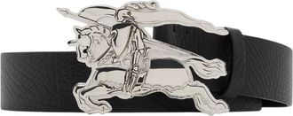 Burberry Leather Knight Buckle Belt, Size 110