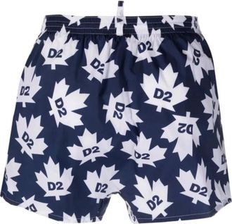 Dsquared2 Uomo, Costumi da bagno, Blu, S, new