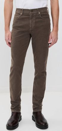 Billy Reid Moleskin Cochran Jeans In Coffee