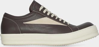 DRKSHDW RICK OWENS Men & apos;s Vintage Leather Low-Top Sneakers