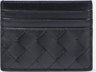Bottega Veneta Intrecciato leather card holder