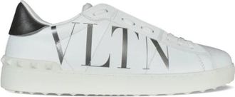Valentino Garavani Open Sneakers - Heren - Sneakers - Wit - 41 EU - Leer - Schoenen