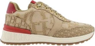 Carolina Herrera Kristal Runner Sneakers - Dames - Sneakers - Beige - 37 EU - Schoenen