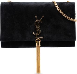 Saint Laurent Pre-owned Saint Laurent Medium Suede Monogram Kate Tassel Crossbody Ladies QL6GLCSOG7OUZKOQ