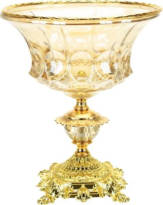 Mark Roberts Classic Pedestal Bowl in Amber at Nordstrom