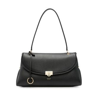 Ferragamo Tassen, Dames, Zwart, ONE Size, Sofia Schoudertas