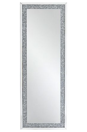 Xora Wandspiegel, Silberfarben, Glas, Pappel, rechteckig, 60x160x4 cm, senkrecht und waagrecht montierbar, Ganzk&ouml;rperspiegel, Spiegel, Wandspiegel