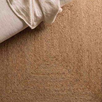 Ornami Alfombra rectangular de yute 120x170cm