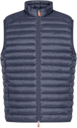 Save The Duck Adam Vest - Heren - Bodywarmers - Blauw - S - Polyester - Jassen