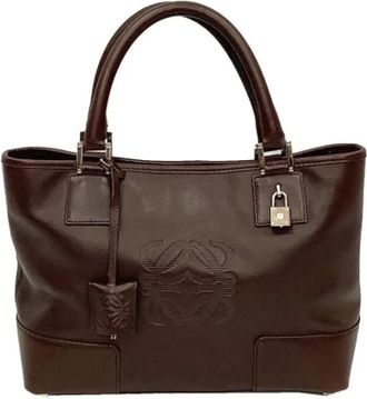 Loewe Pre-owned Handbags, female, Brown, Size: ONE SIZE Pre-owned Handbag