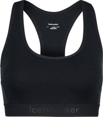 Icebreaker 125 Zoneknit Racerback Bra Sport-BH f&uuml;r Damen | schwarz