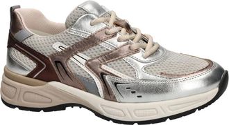 Gabor Schoenen, Dames, Grijs, 40 EU, Leer, 86.586.61 Runner Sneakers
