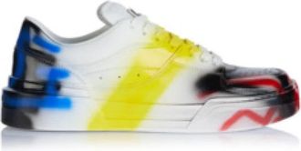 Dolce & Gabbana Witte Heren Sneaker Comfortabel en Stijlvol - Heren - Sneakers - Veelkleurig - 42 1/2 EU - Schoenen