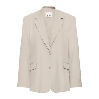 Ichi Ichi, Dames, Jassen, Beige, Maat: S