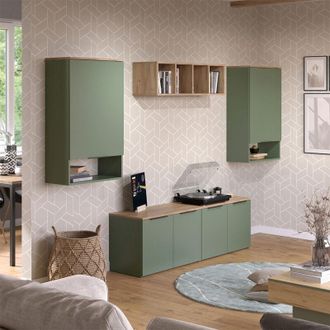 Vicco Conjunto De Sal&oacute;n Wido, Verde, 5 Partes, Vicco