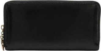 Gucci Pre-owned Leren Portemonnee - Dames - Vintage Accessoires - Zwart - ONE Size - Leer - Vintage