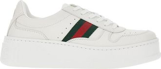 Gucci Oversized sole leather sneakers Woman 36