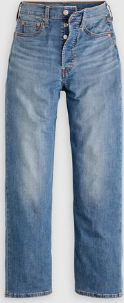 Levi's Ribcage Straight Ankle Jeans - Womens - 24X27 - Blue