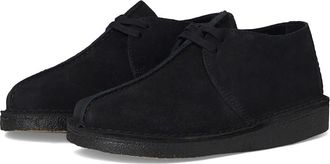 Clarks Desert Trek Womens Shoes Black Suede 2 : 6.5 B - Medium