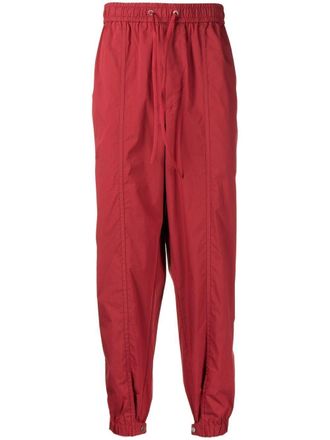 3.1 Phillip Lim Trainingsbroek met toelopende pijpen - Rood