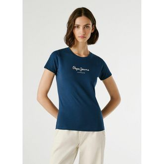 Pepe Jeans London T-shirt met korte mouwen, logo vooraan