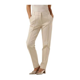 Summum Broeken, Dames, Beige, M, Flared broek