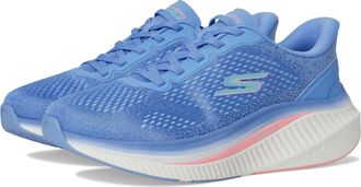 Skechers Womens Max Cushioning Arch Fit Roslyn Sneaker, Blue/Multi, 11