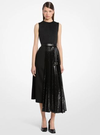 Michael Kors Jeanne Crocodile Embossed Leather Pump