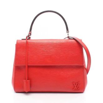 Louis Vuitton Pre-owned Handbags, female, Red, Size: ONE SIZE Pre-owned Cluny MM Epi Handbag
