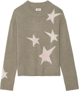 Zadig&Voltaire Markuz star-detail sweater - Green