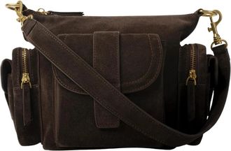 L37 Globetrotter - Dames - Schoudertassen - Bruin - ONE Size - Leer - Tassen