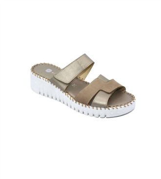Eric Michael Womens Darien Sandals In Gold