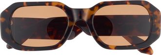 Quay Hyped Up 53mm Square Sunglasses in Coffee Tort/Brown at Nordstrom