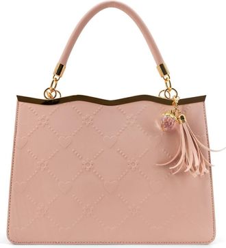 Like Dreams Womens Callie Crossbody Bag In Blush
