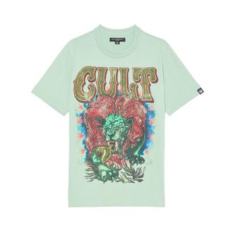Cult of Individuality SHORT SLEEVE CREW NECK TEE LION