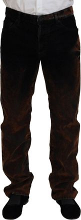 Dsquared2 Dsquared&sup2; Washed Cotton Straight Fit Casual blue Mens Jeans (Pre-Owned)