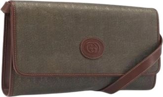 Gucci Pre-owned Vintage Schoudertas - Dames - Vintage Schoudertas - Groen - ONE Size - Vintage
