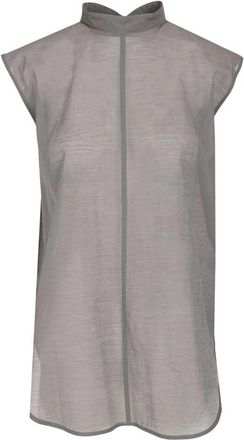 Mauro Grifoni Tops - Dames - Tops zonder mouwen - Grijs - S - Tops