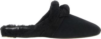 Alexandre Birman Clarita Babouche Shearling - Dames - Slip ons - Zwart - 39 EU - Su&egrave;de - Schoenen