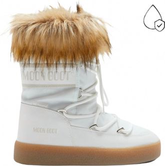 Moon Boot Womens Ltrack Low Monaco Boot In White