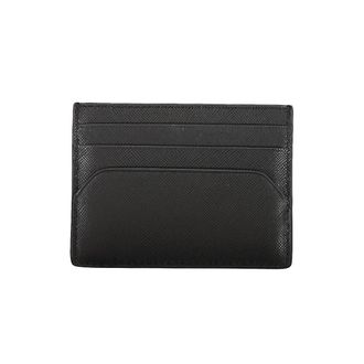 Tommy Hilfiger Leather Card Case - Black