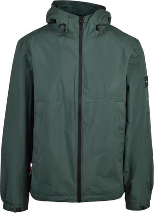 Tommy Hilfiger Giubbotto Antivento - Heren - Zomerjassen - Groen - M - Polyester - Jassen