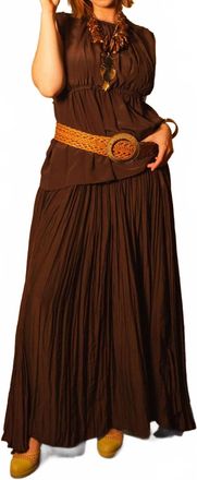 Lanvin Sleeveless Top In Cocoa