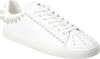 Stuart Weitzman Goldie Leather Sneaker